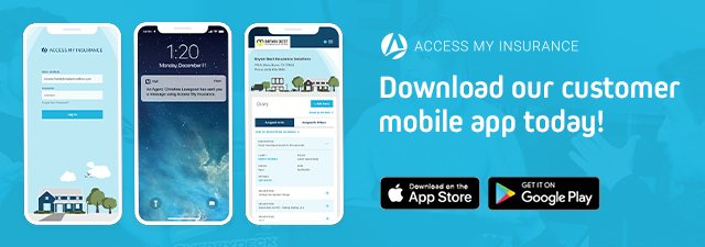 images of access my insurance mobile app